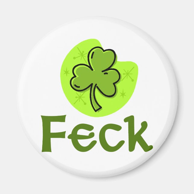 Aimant Shamrock Feck (Devant)