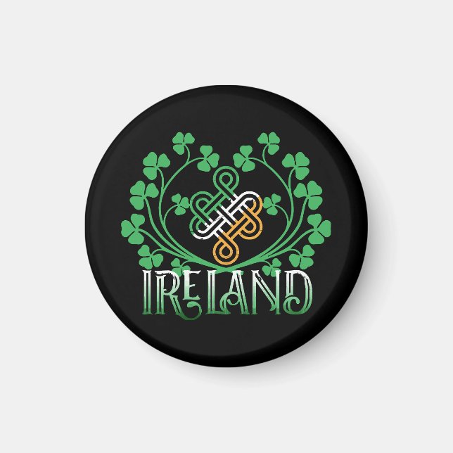 AIMANT SHAMROCK IRLANDE (Devant)