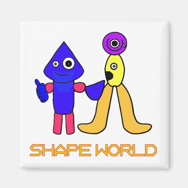 Aimant Shape World (Devant)