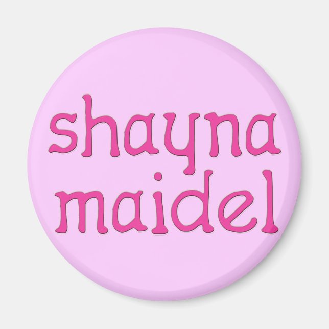 Aimant Shayna Maidel (Devant)