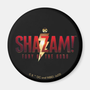 Aimant SHAZAM ! Furie des dieux   Logo Fury of the Gods