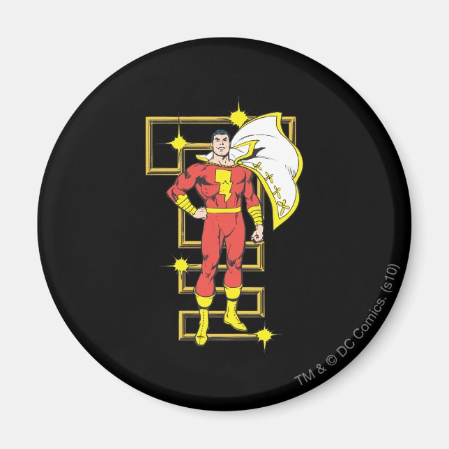 Aimant SHAZAM Pots (Devant)