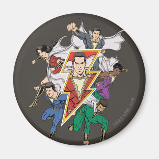 Aimant SHAZAM ! | Shazam Family Graphic
