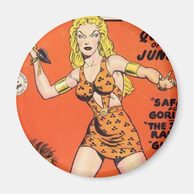 Aimant Sheena : Jungle Woman Comic book (Devant)