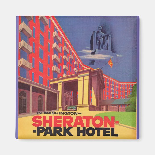 Aimant Sheraton Park Hotel - Washington, DC (Devant)