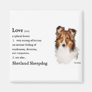 Aimant Shetland Sheepdog Sheltie Cadeaux