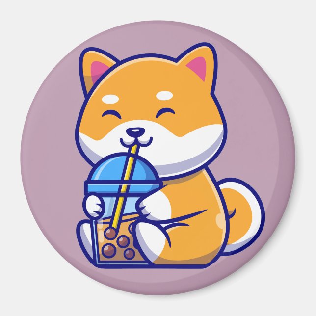 Aimant Shiba Inu (Devant)