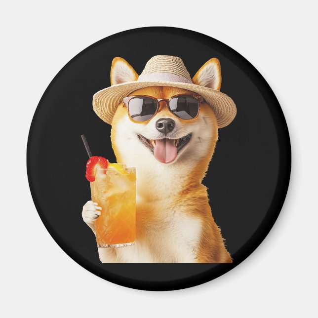 Aimant Shiba Inu     (Devant)
