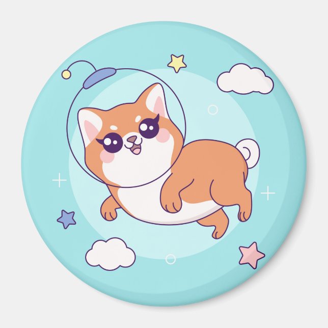 Aimant Shiba Inu (Devant)