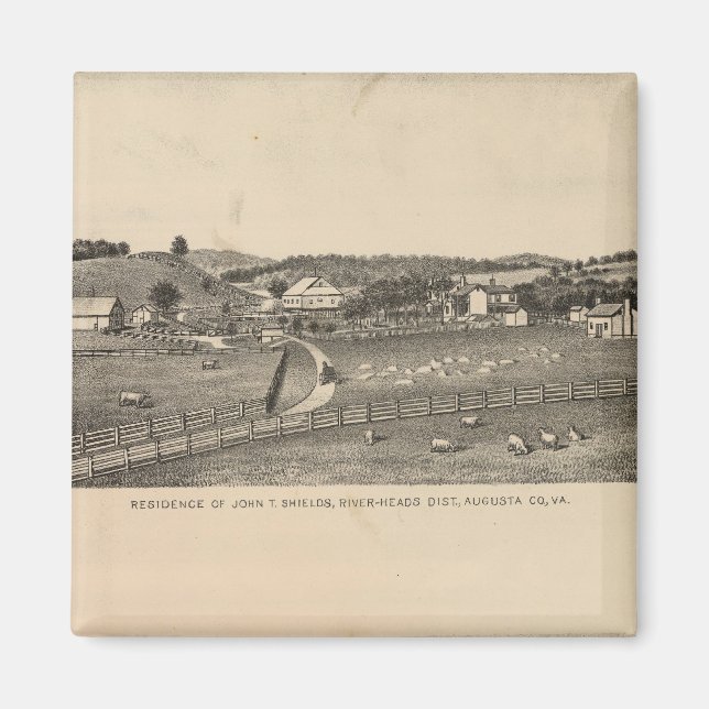 Aimant Shields, Résidences Clemmer (Devant)