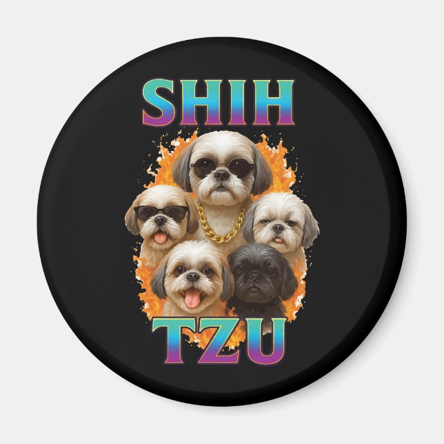 Aimant Shih Tzu  (Devant)
