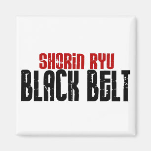 Aimant Shorin Ryu Black Belt Karate