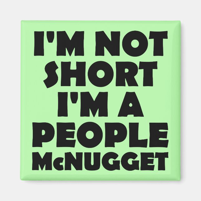 Aimant Short People Nugget Funny Frigo Nugget (Devant)