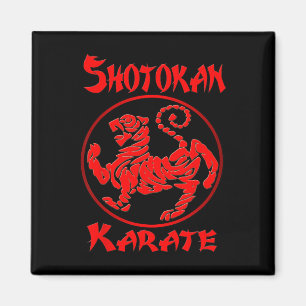 Aimant Shotokan Tiger Karate T Shirt