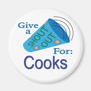 Aimant Shout Out pour les cuisiniers