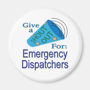 Aimant Shout Out pour les régulateurs d'urgence
