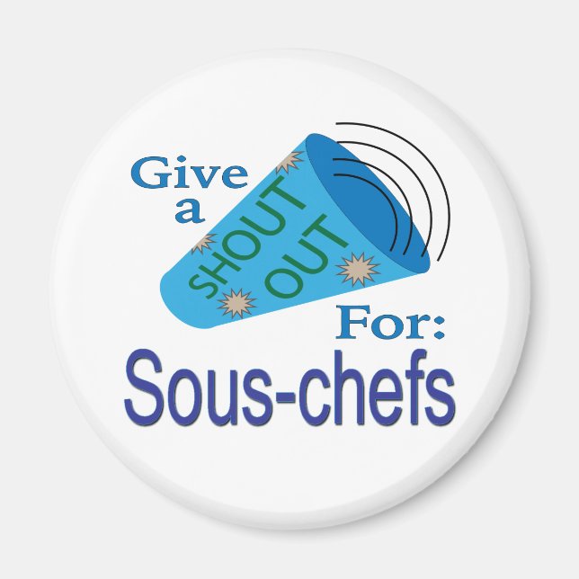 Aimant Shout Out pour les sous-chefs (Devant)