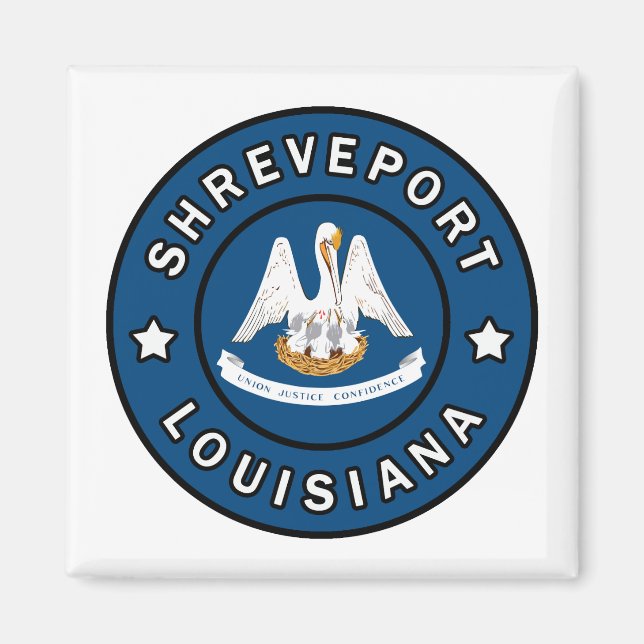 Aimant Shreveport Louisiane (Devant)