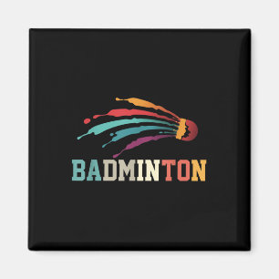 Aimant Shutter Badminton Player Sports Racket Coach Team