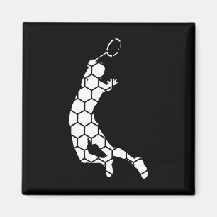 Aimant Shutter Badminton Squash Joueur Badminton