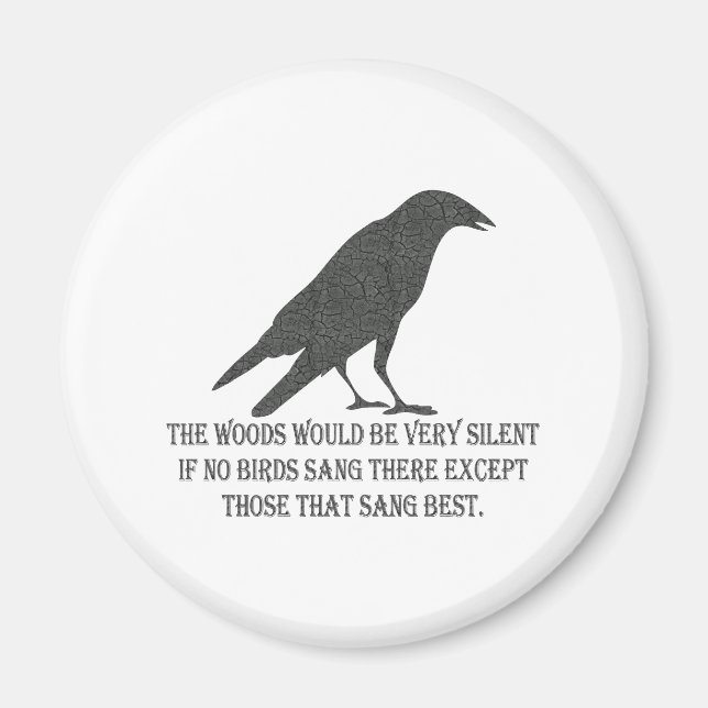 Aimant Si aucun oiseau ne chante (Devant)