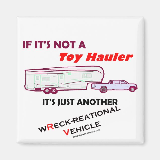 Aimant Si Ce N'Est Pas Un Toy Hauler ? (Devant)