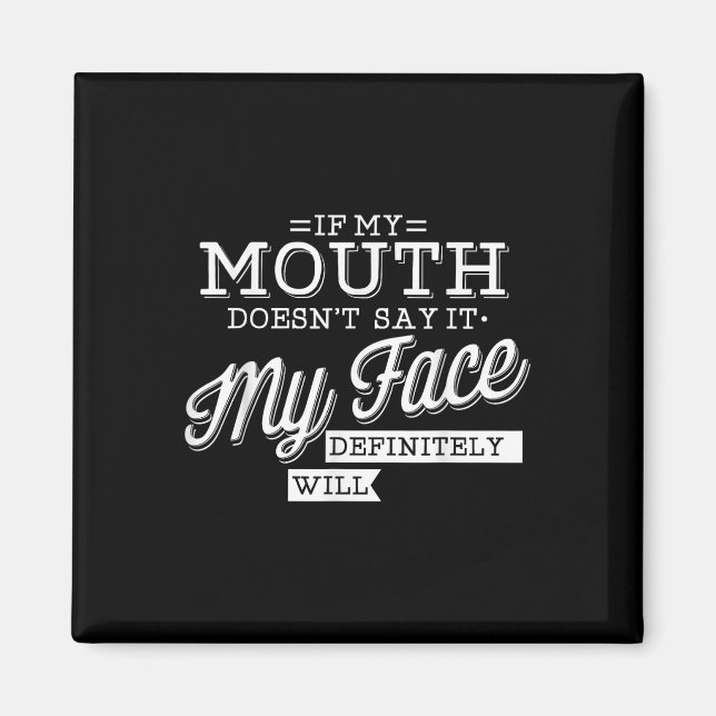Aimant Si Ma Bouche Ne Le Dit Pas, Mon Visage Sera Expr (Devant)