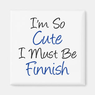 Aimant Si Mignonne que je dois être finlandais