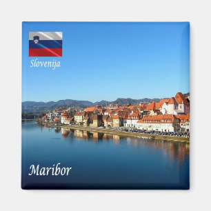 Aimant SI - Slovénie - Drava à Maribor