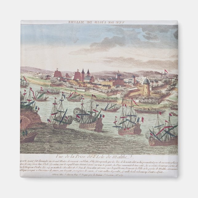 Aimant Siège de Malte, 12 juin 1798 (Devant)