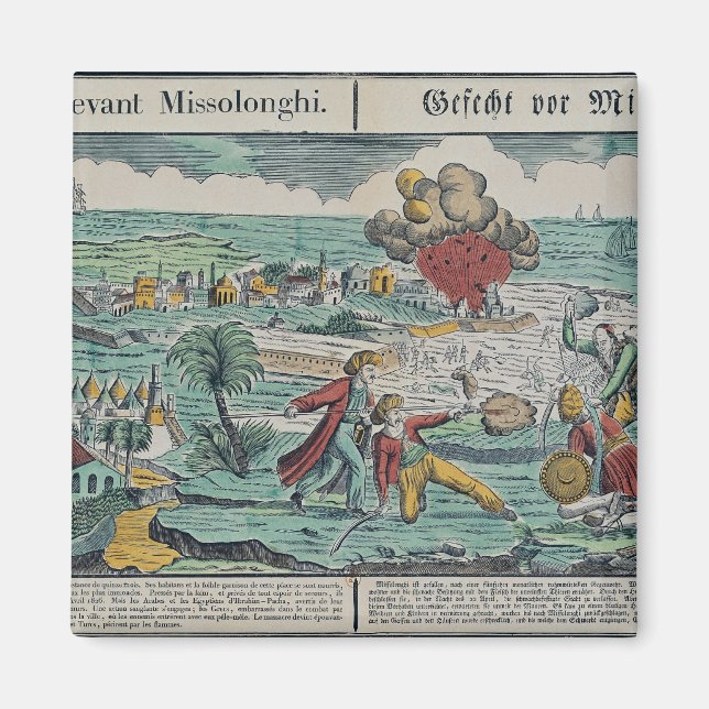 Aimant Siège du Missolonghi, le 22 avril 1826 (Devant)