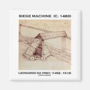 Aimant Siege Machine (C. 1480) Leonardo da Vinci