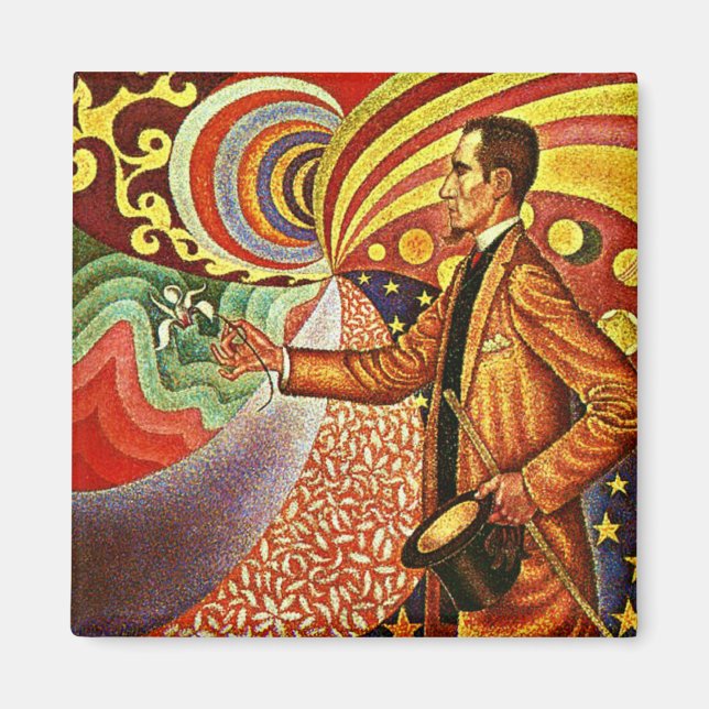 Aimant Signac : Portrait de Felix Feneon (Devant)