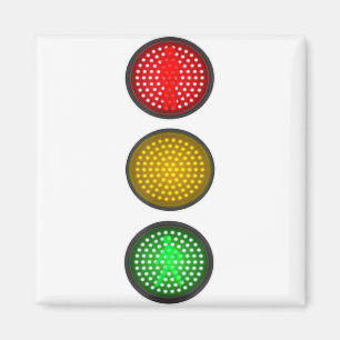 Aimant Signal de trafic Lumière Halloween Idée costume de