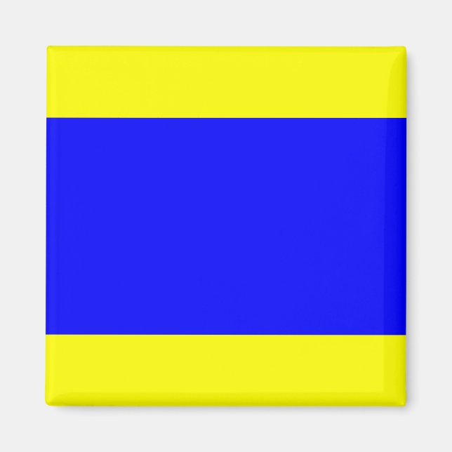 Aimant Signal d'indicateur nautique D (Delta) (Devant)