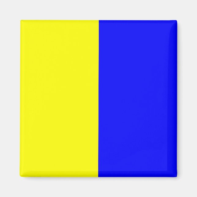 Aimant Signal Nautique K (Kilo) (Devant)