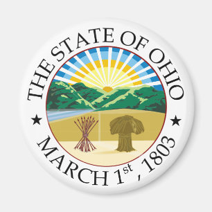 Aimant signe de l'Ohio