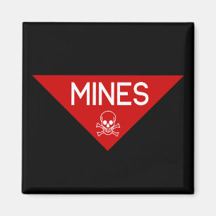 AIMANT SIGNE DE MINES   SIGNAGE   SYMBOLE