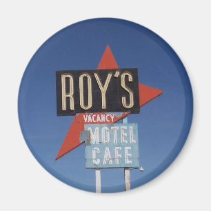 Aimant Signe de motel de cru de l'itinéraire 66
