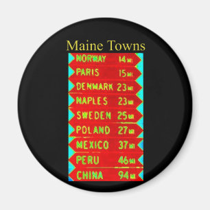 Aimant SIGNE DES VILLES DU Maine Thunder_Cove