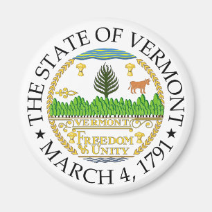 Aimant signe du Vermont