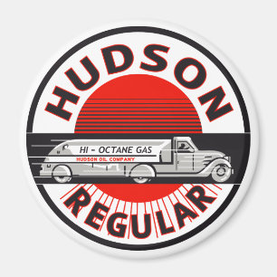 Aimant Signe régulier vintage d'essence du Hudson
