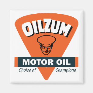 Aimant Signe vintage d'huile de moteur d'Oilzum