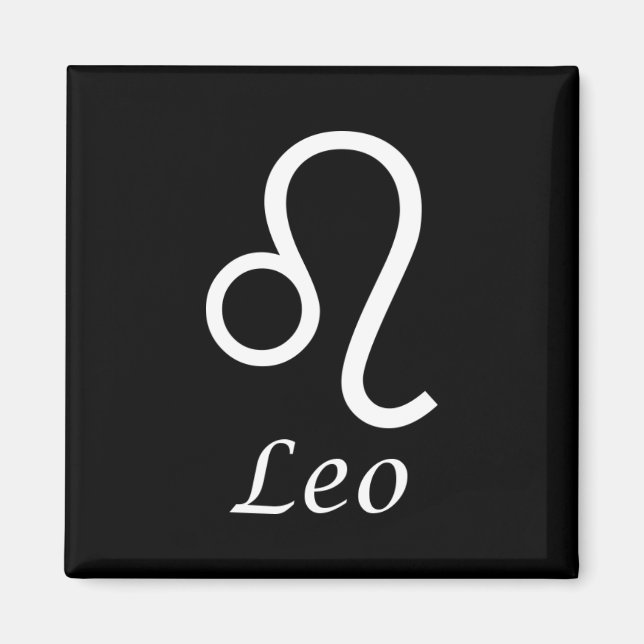 Aimant SIGNE Zodiaque "Leo" (Devant)