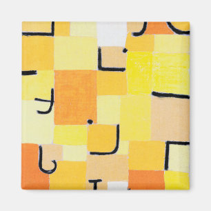 Aimant Signes en Jaune, Paul Klee