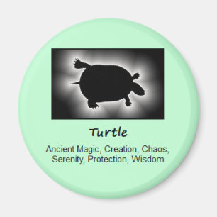 Aimant Signification d'esprit animal de totem de tortue