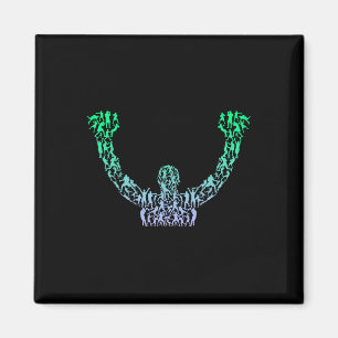 Aimant Silhouette Boys Boxer Boxer Shirt Boxer Mens Boxin