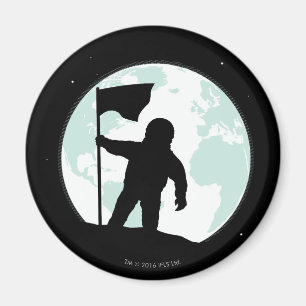 Aimant Silhouette d'astronaute