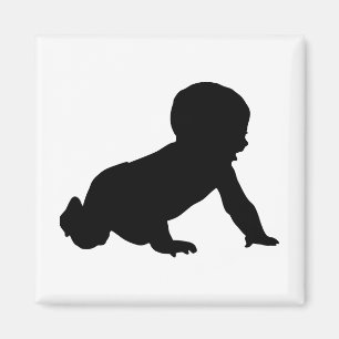 Aimant Silhouette de bébé