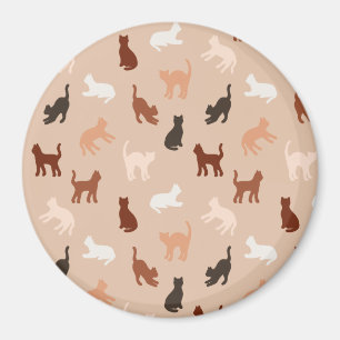 Aimant Silhouette de chat